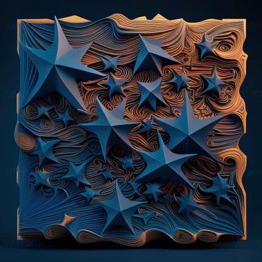 3D модель Гра Море зірок (STL)